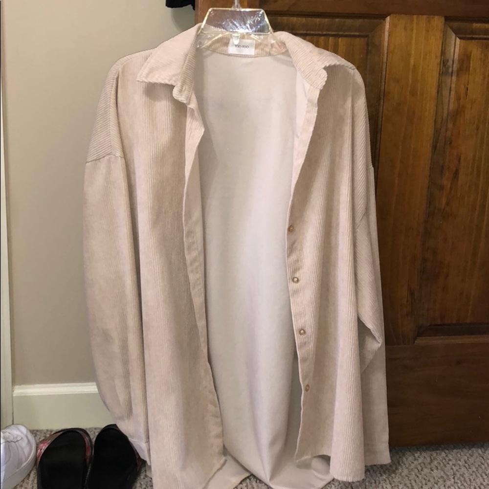 Button Up Corduroy Shirt